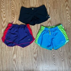 Nike and Brooks Women's Athletic Shorts Set